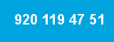 920 119 47 51 920 119 47 51